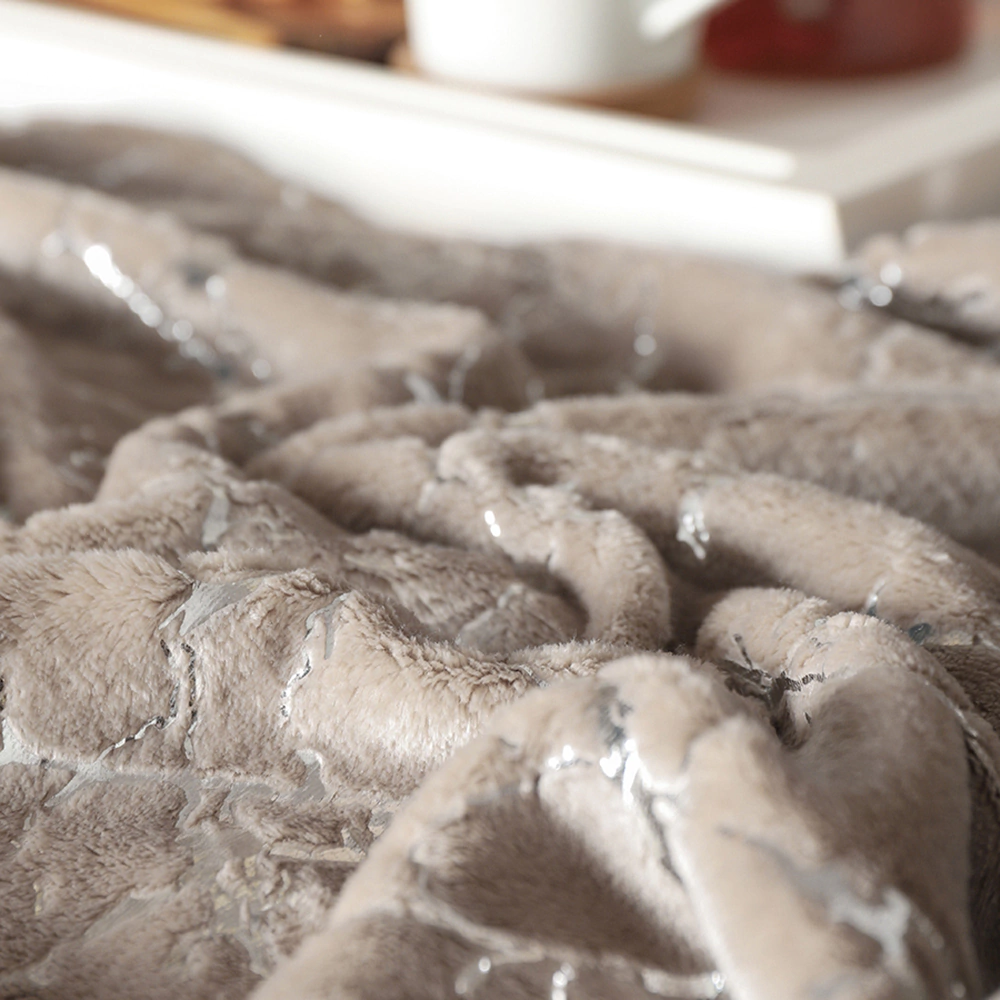 Плед Лазер 150х200 см бежевый