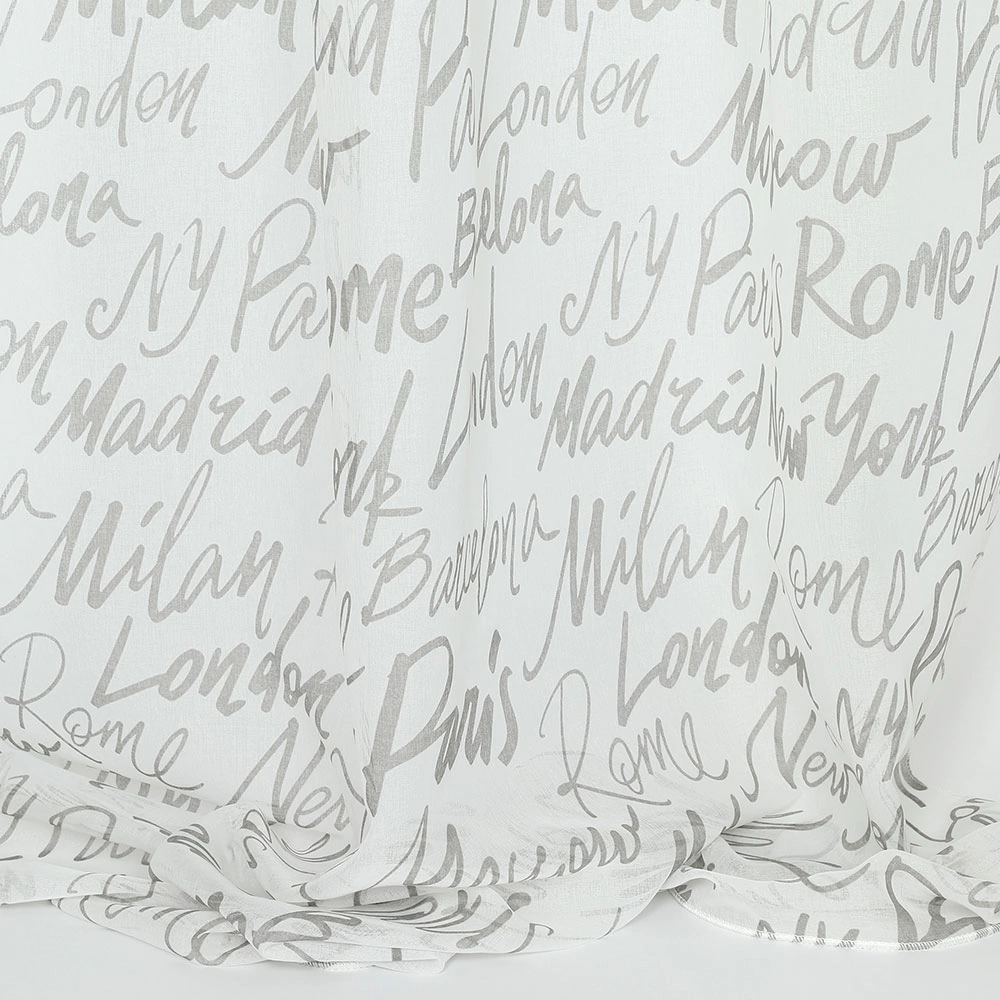 Тюль Лен Лика 300х270 см белый