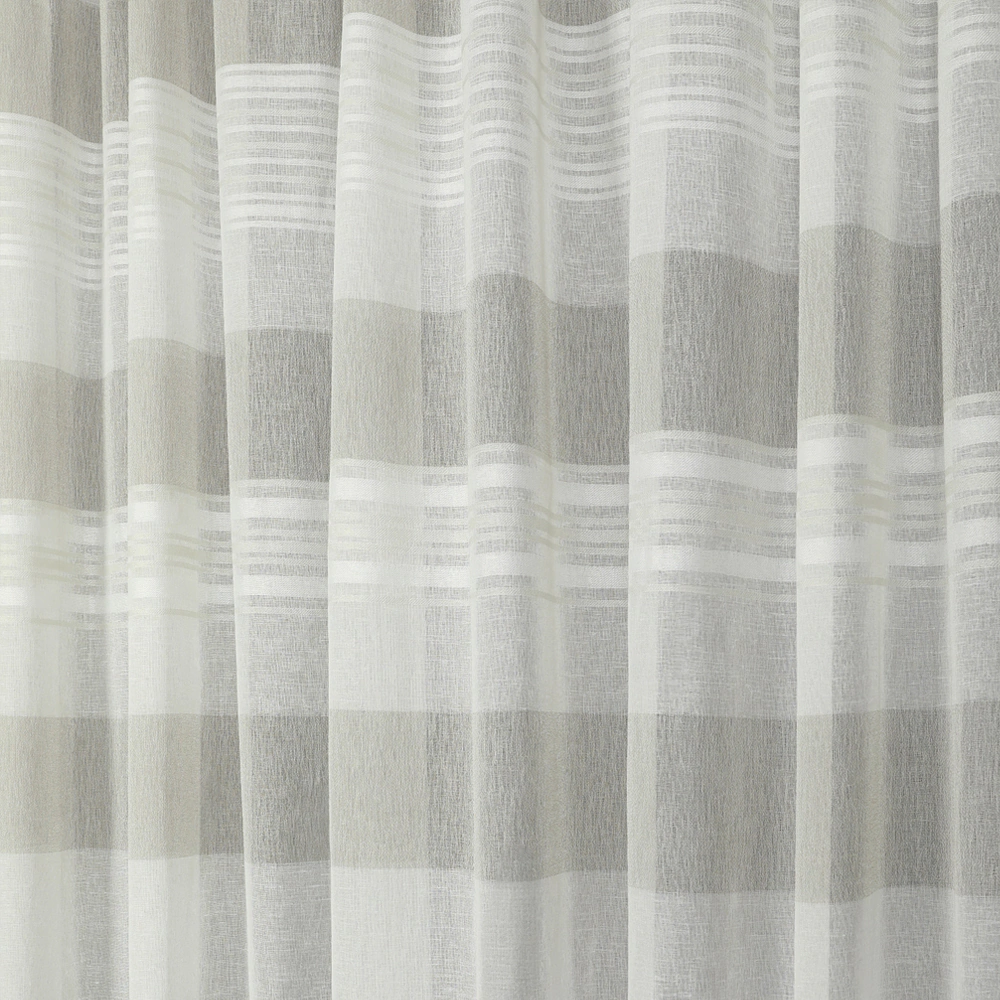 Тюль Лен Песок 300х270 см бежевый