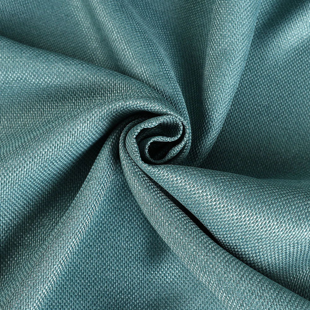 Штора Лен 200х270 см бирюзовая