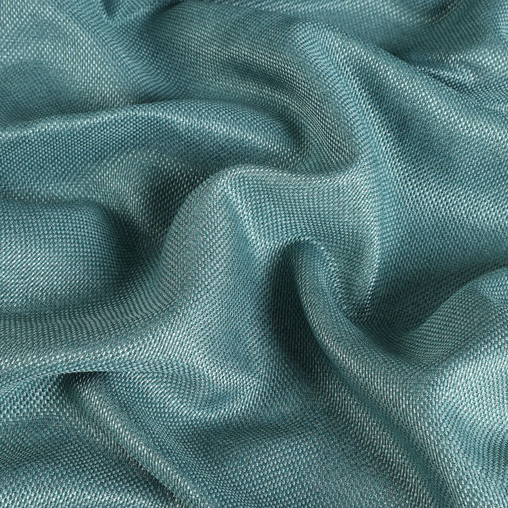 Штора Лен 200х270 см бирюзовая