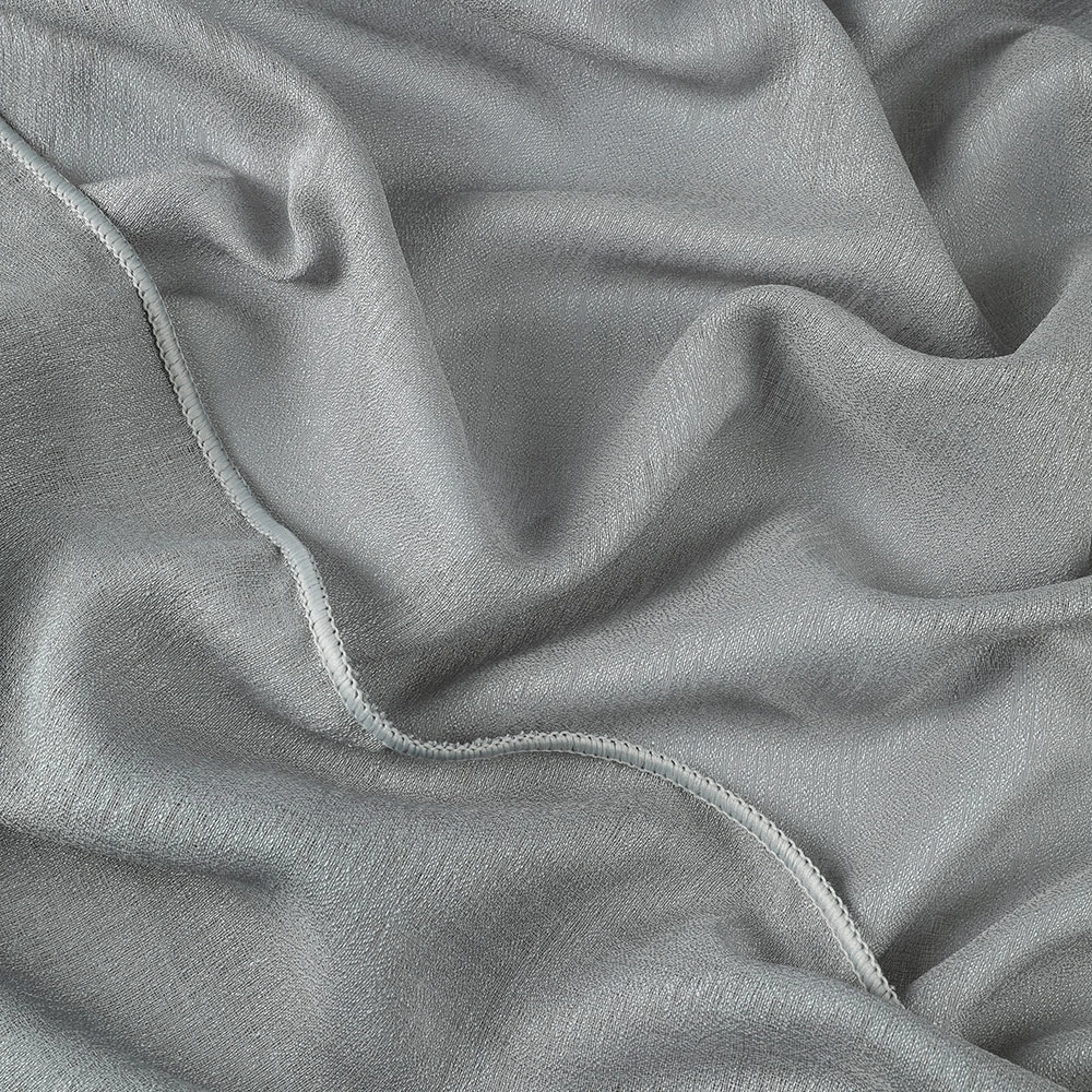 Штора Шарли Жаккард 200х270 см серебро