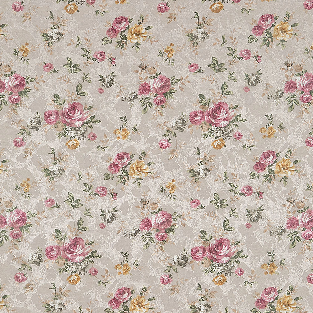 Штора Розы 140х250 см бежевая