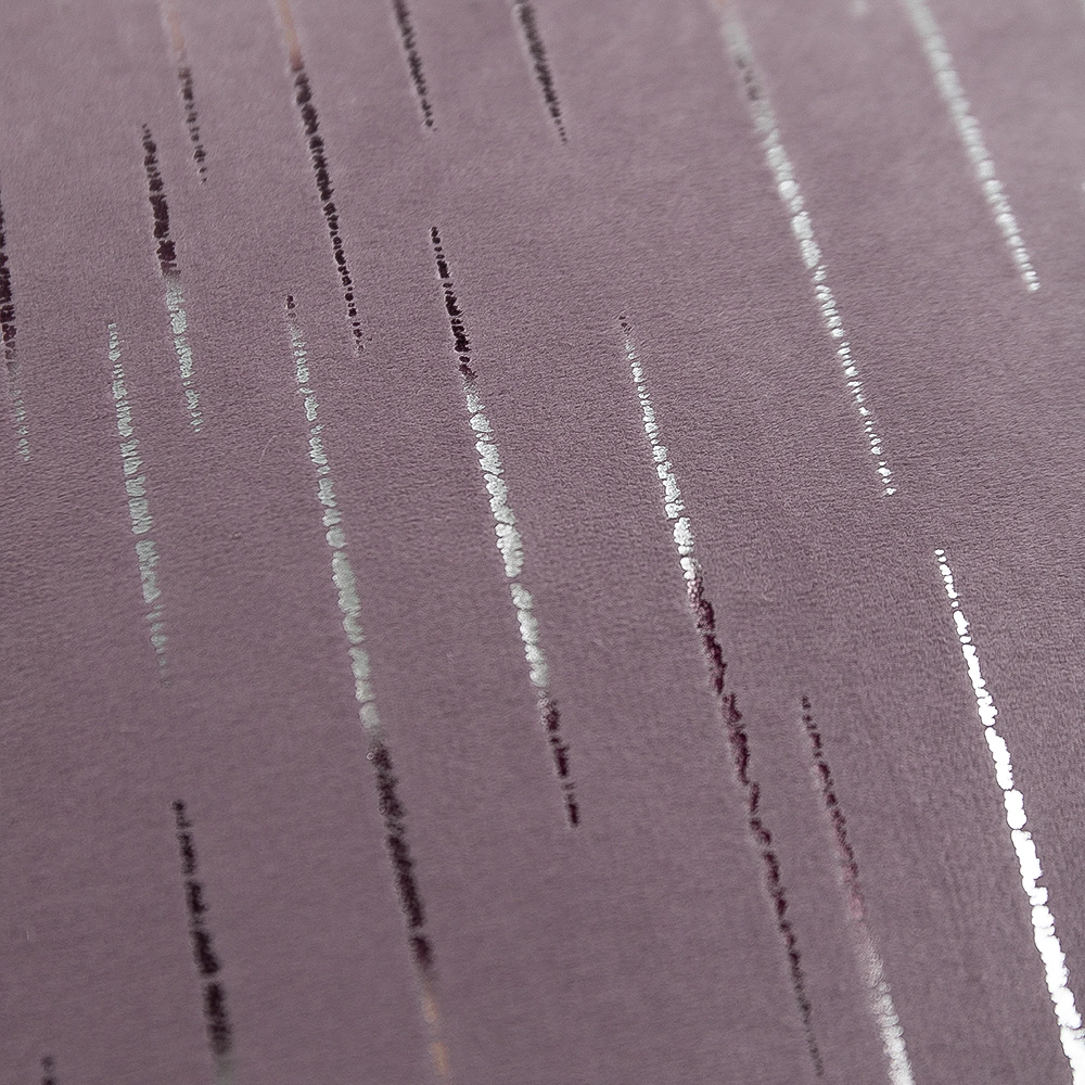 Подушка декоративная Бархат Линии 40х40 см розовая