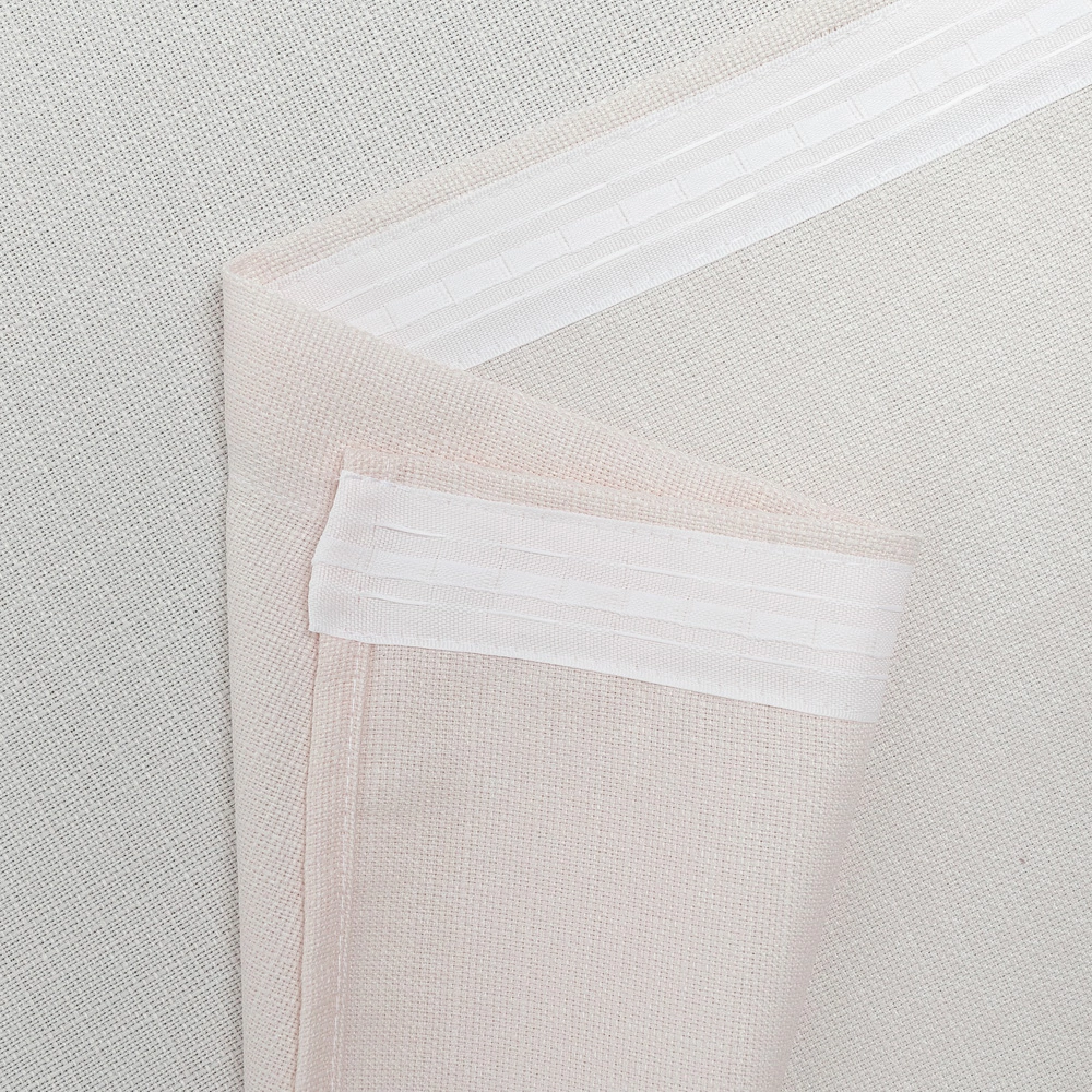 Штора Лен 160х260 см бежевая