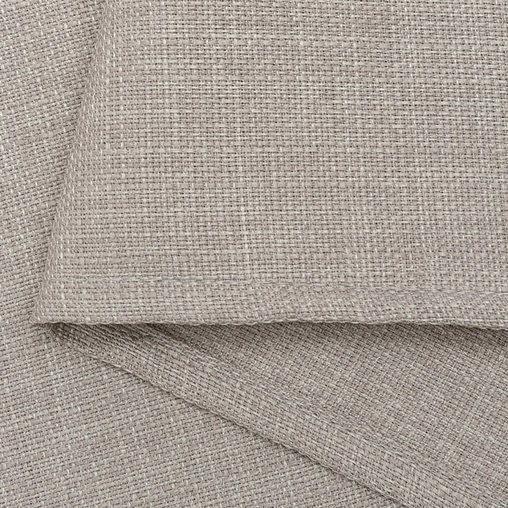 Штора Лен 160х260 см светло-коричневая