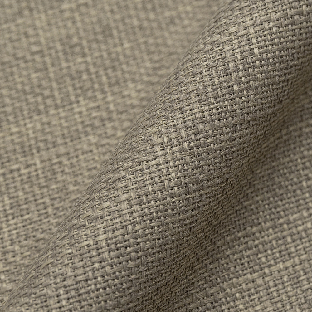 Штора Лен 160х260 см коричневая