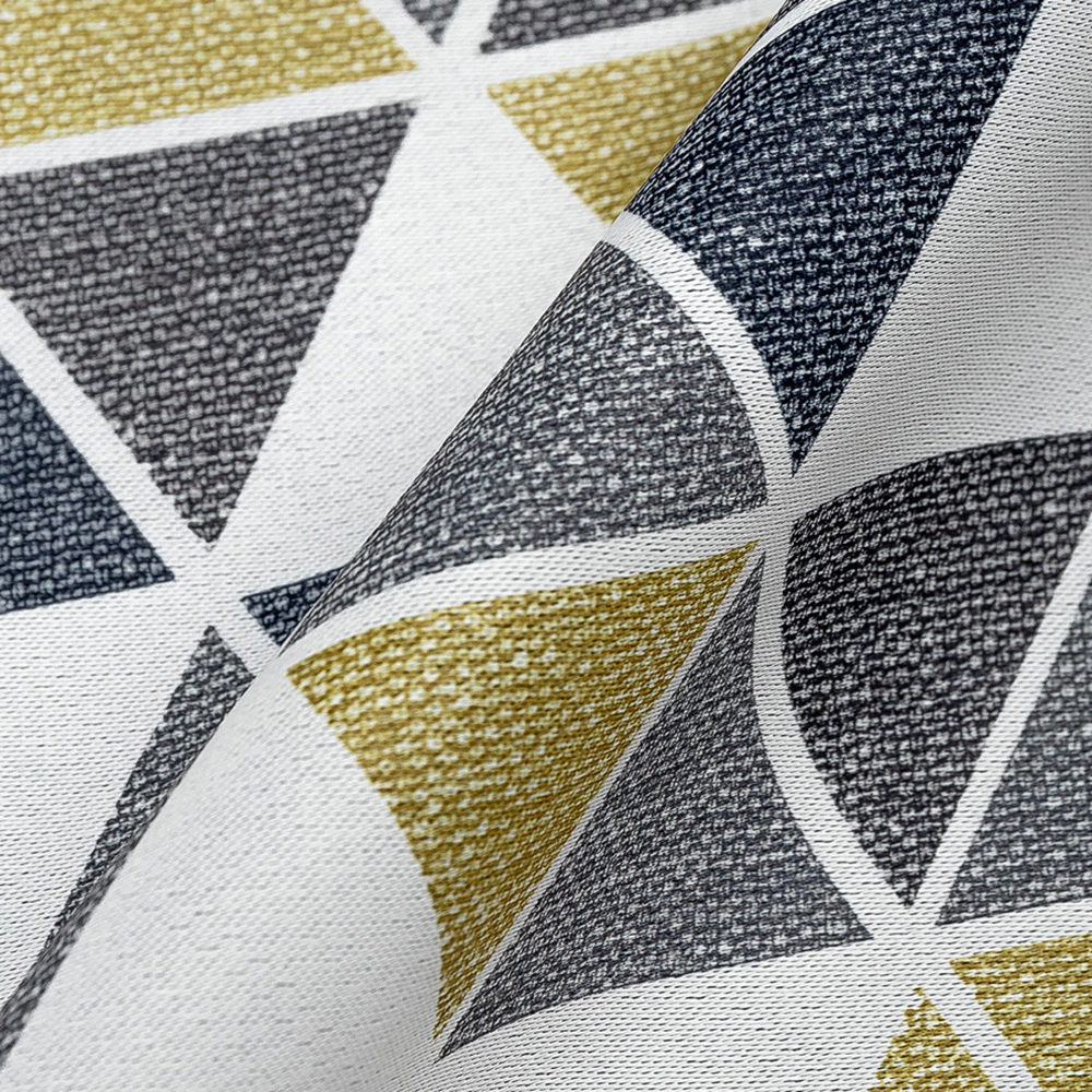 Штора Геометрия 200х270 см серая