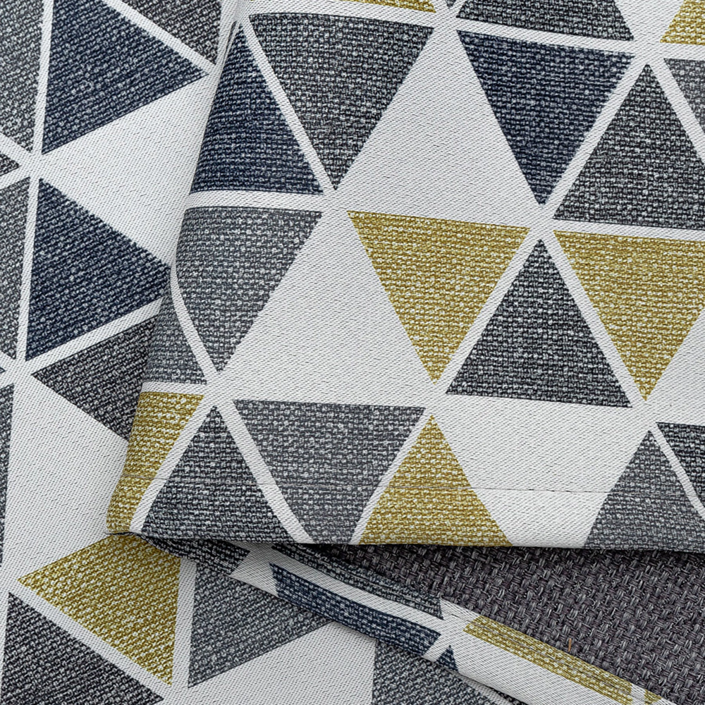 Штора Геометрия 200х270 см серая