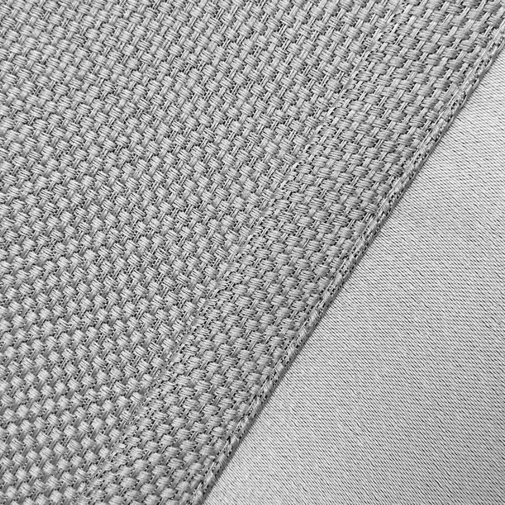 Штора Рогожка 135х170 см серая