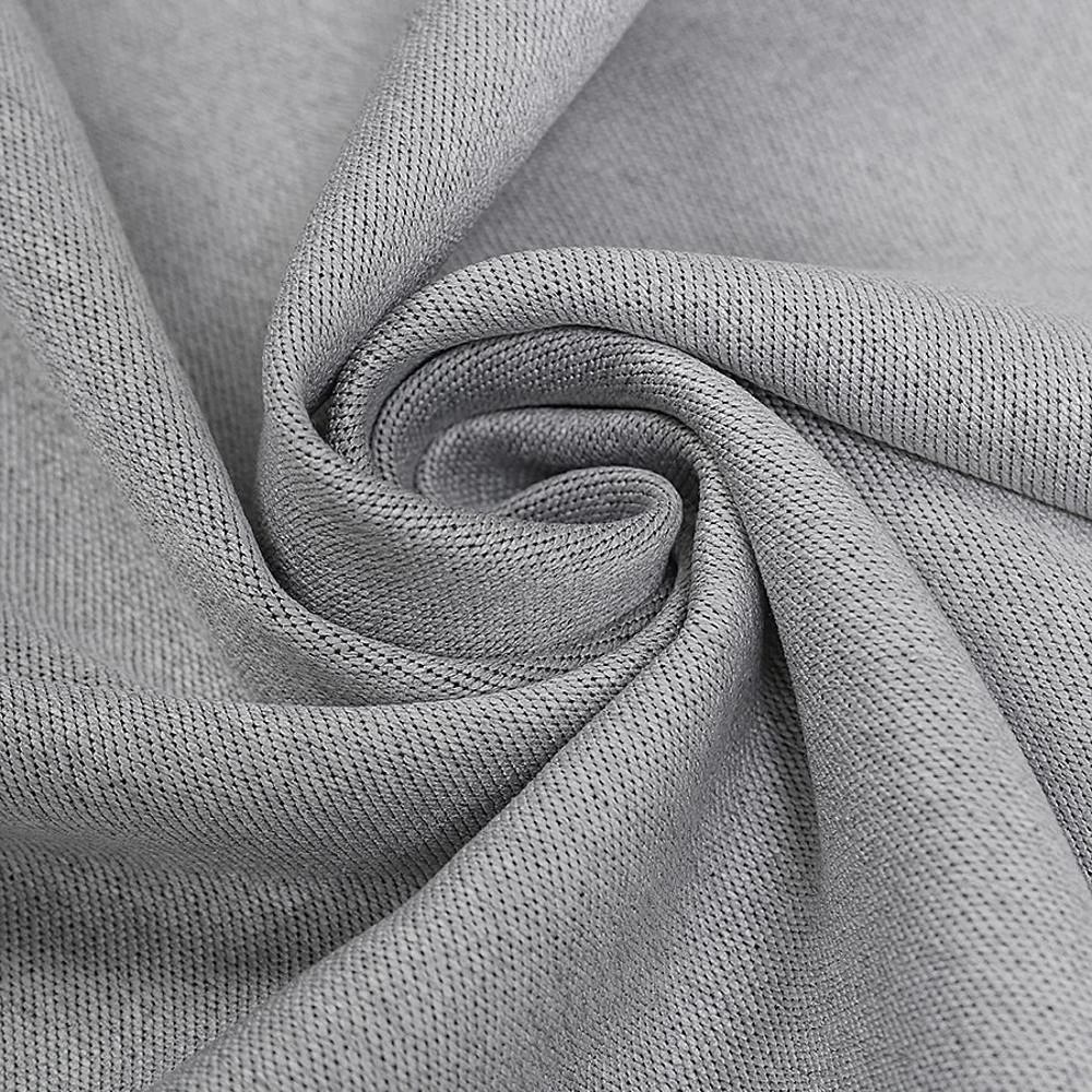 Штора Твид 200х270 см серая