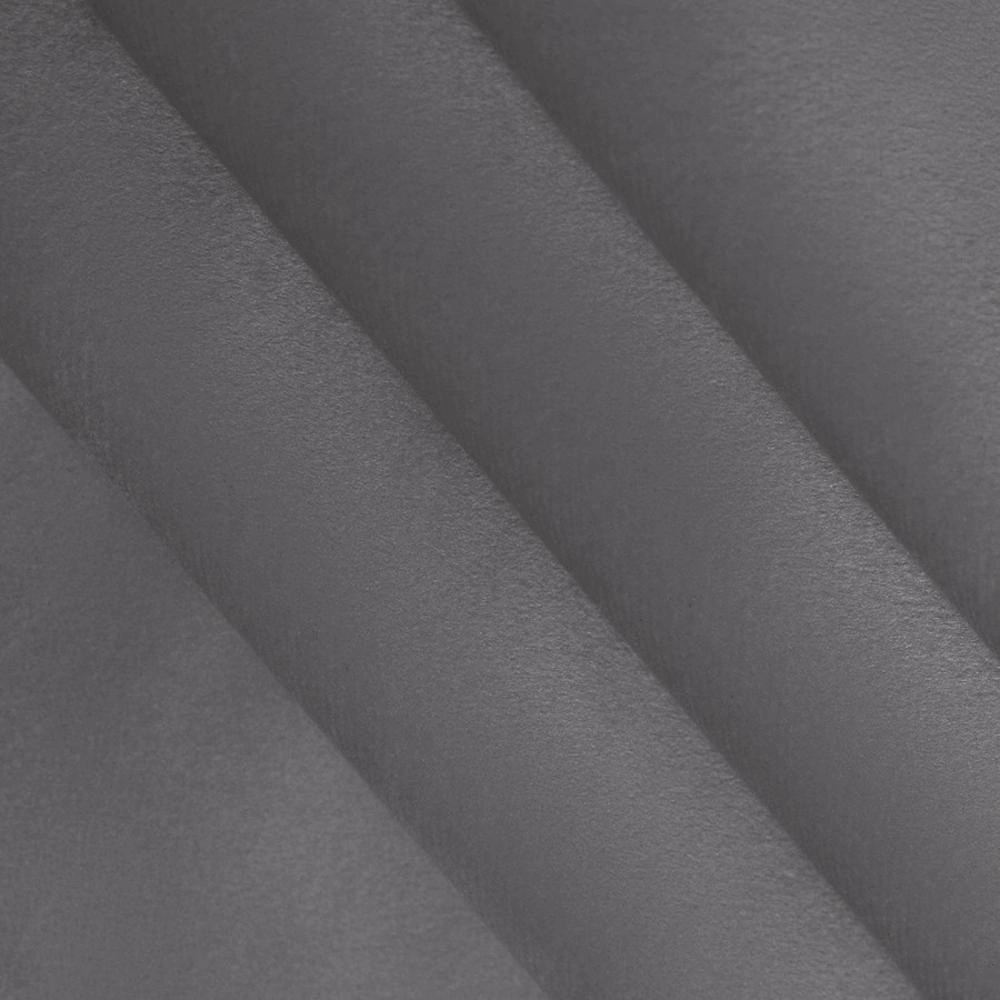 Штора Бархат Блэкаут 100% 200х270 темно-серая