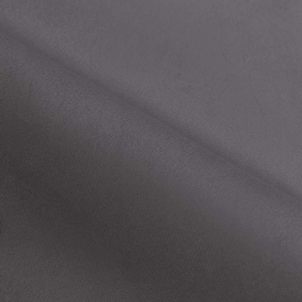 Штора Бархат Блэкаут 100% 200х270 темно-серая