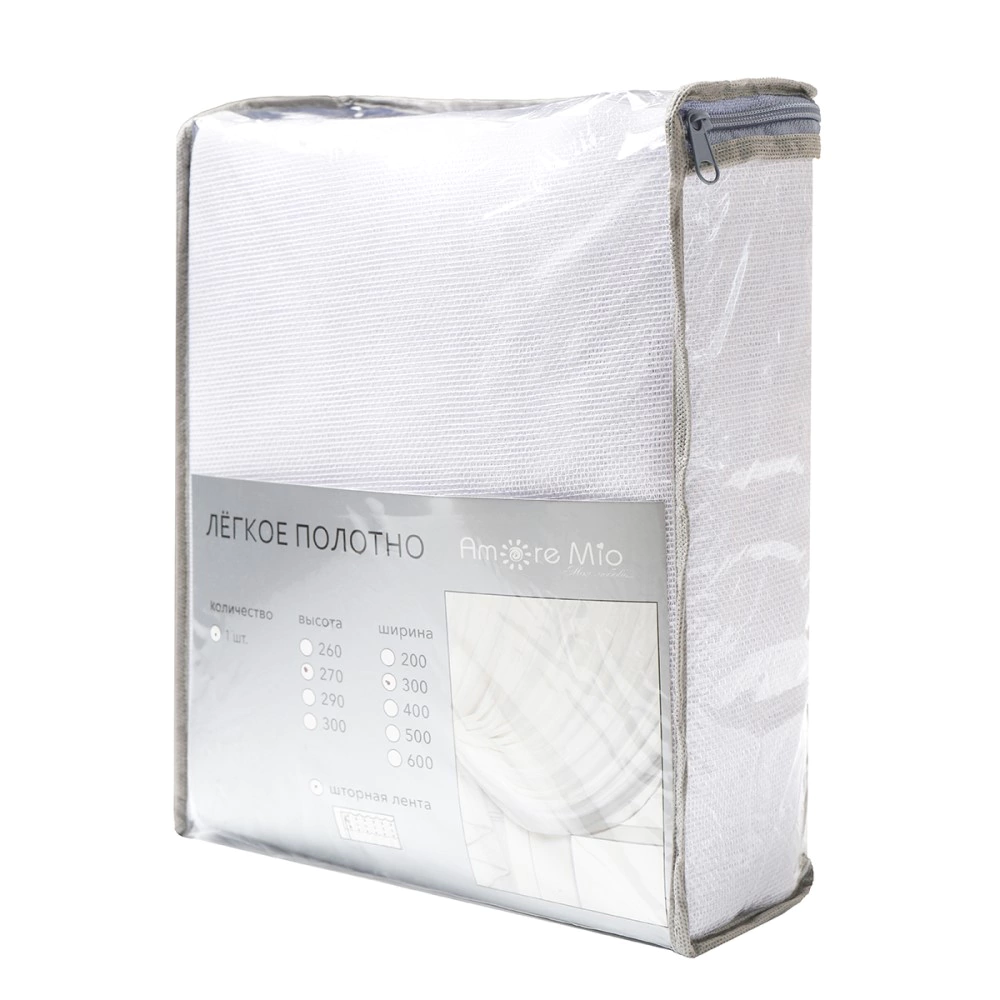 Тюль Сетка Фентези 300х270 см белый