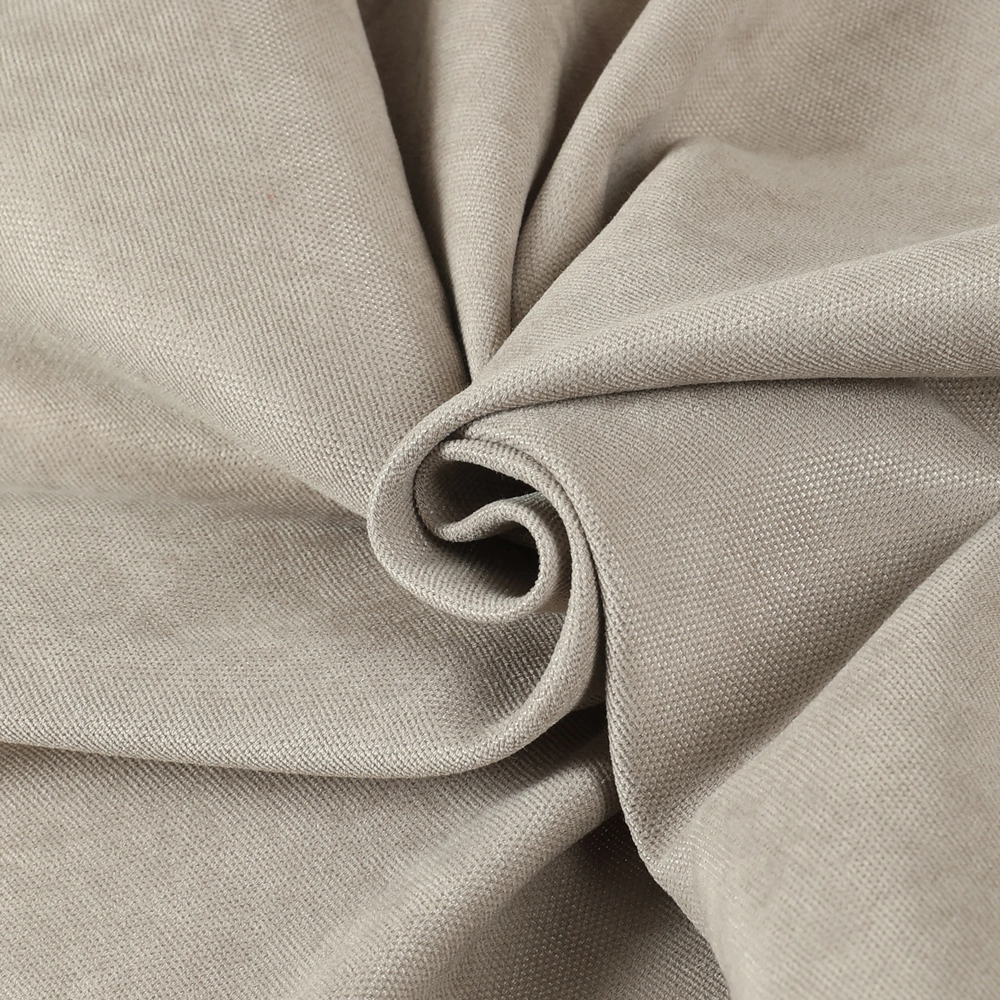 Штора Канвас 200х270 см бежевая