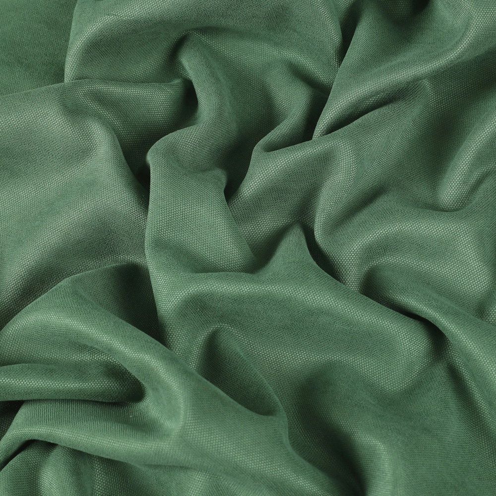 Штора Канвас 200х270 см зеленая