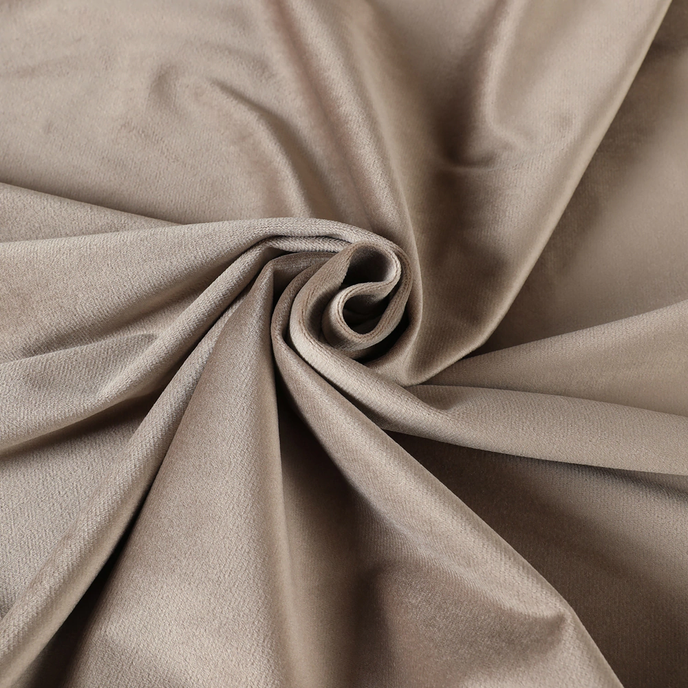 Штора Бархат 200х270 см кремовая