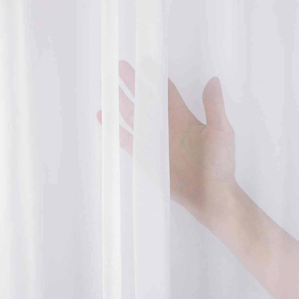 Тюль Вуаль 290х240 см белый