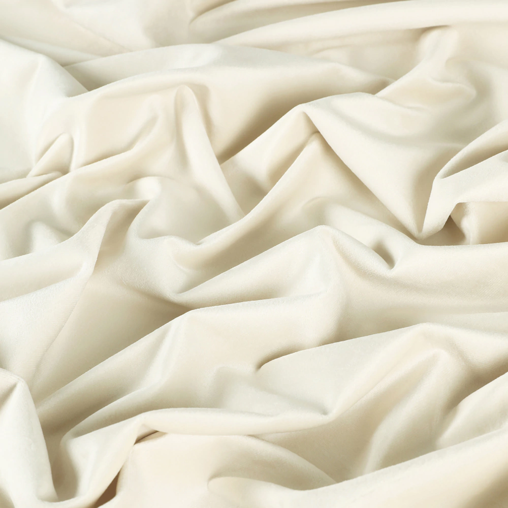 Штора Бархат 140х240 см кремовая