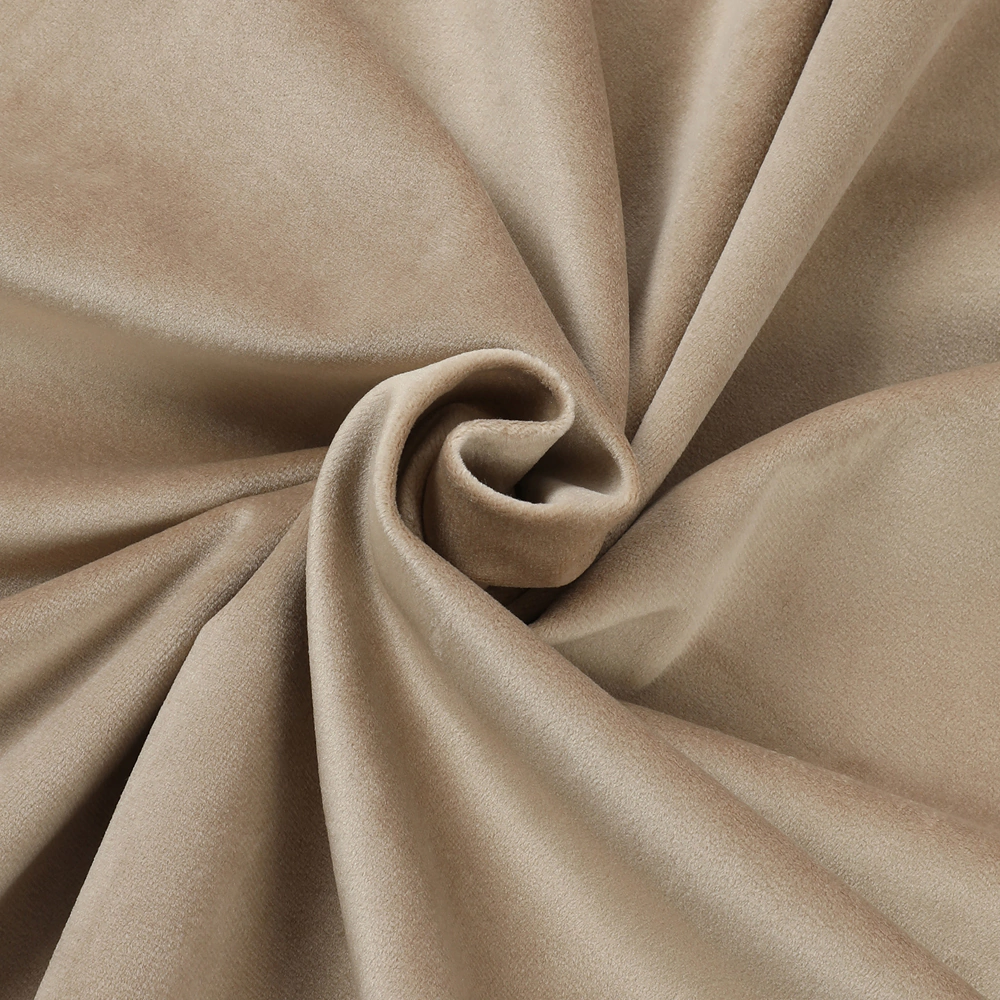 Штора Бархат 140х240 см песочная