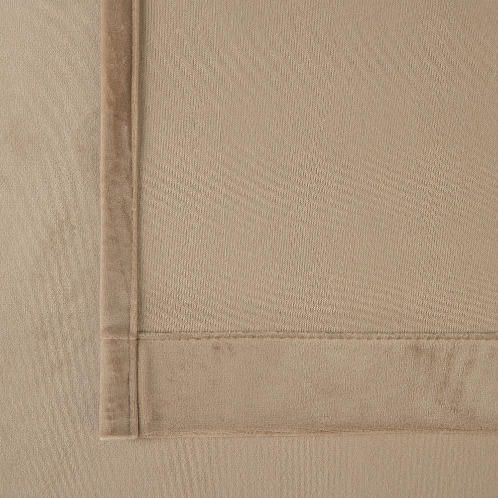 Штора Бархат 140х240 см песочная