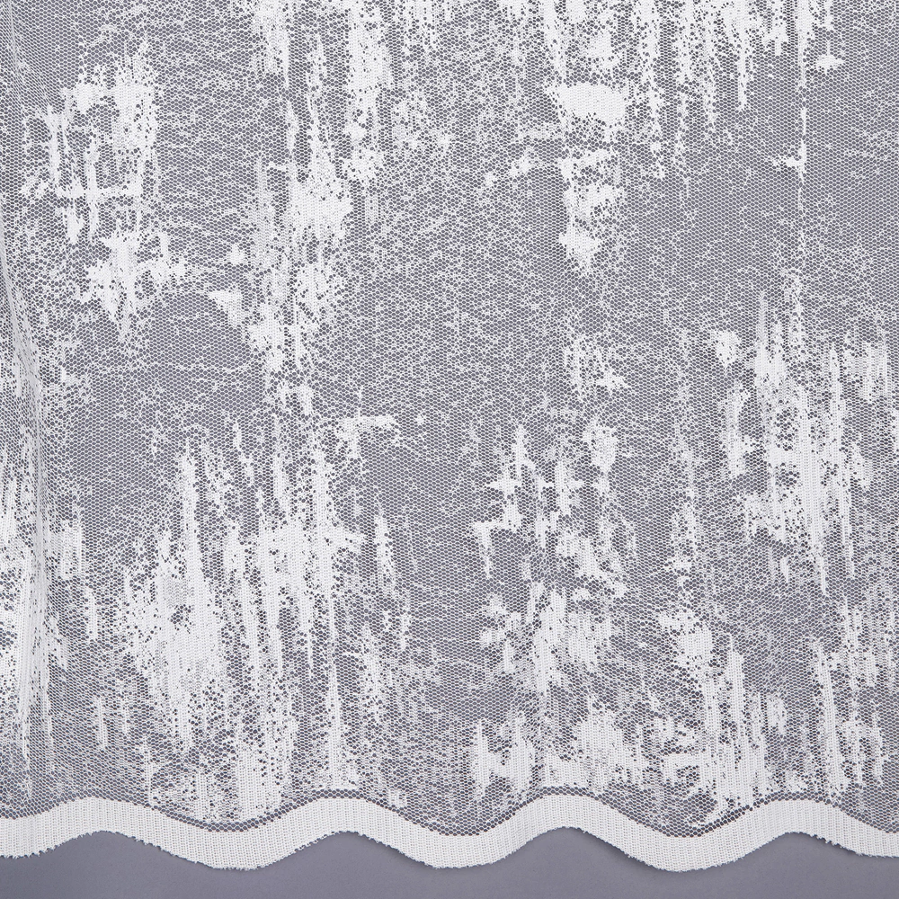 Тюль Сетка Жаккард 300х270 см белый