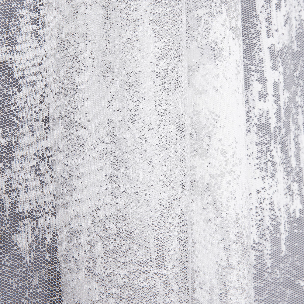 Тюль Сетка Жаккард 300х270 см белый