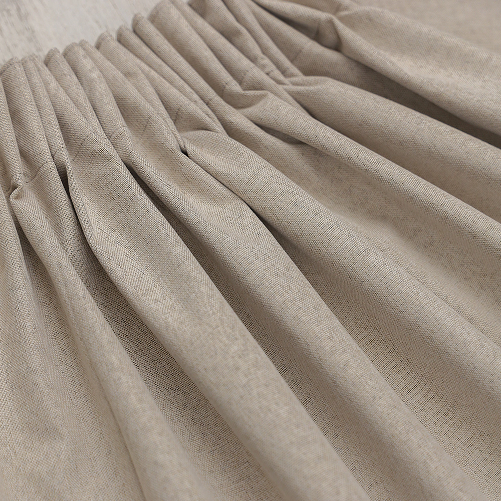 Штора Блэкаут 100% Гармония 150х270 см бежевая