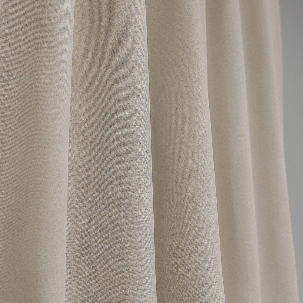 Штора Блэкаут 100% Гармония 150х270 см бежевая