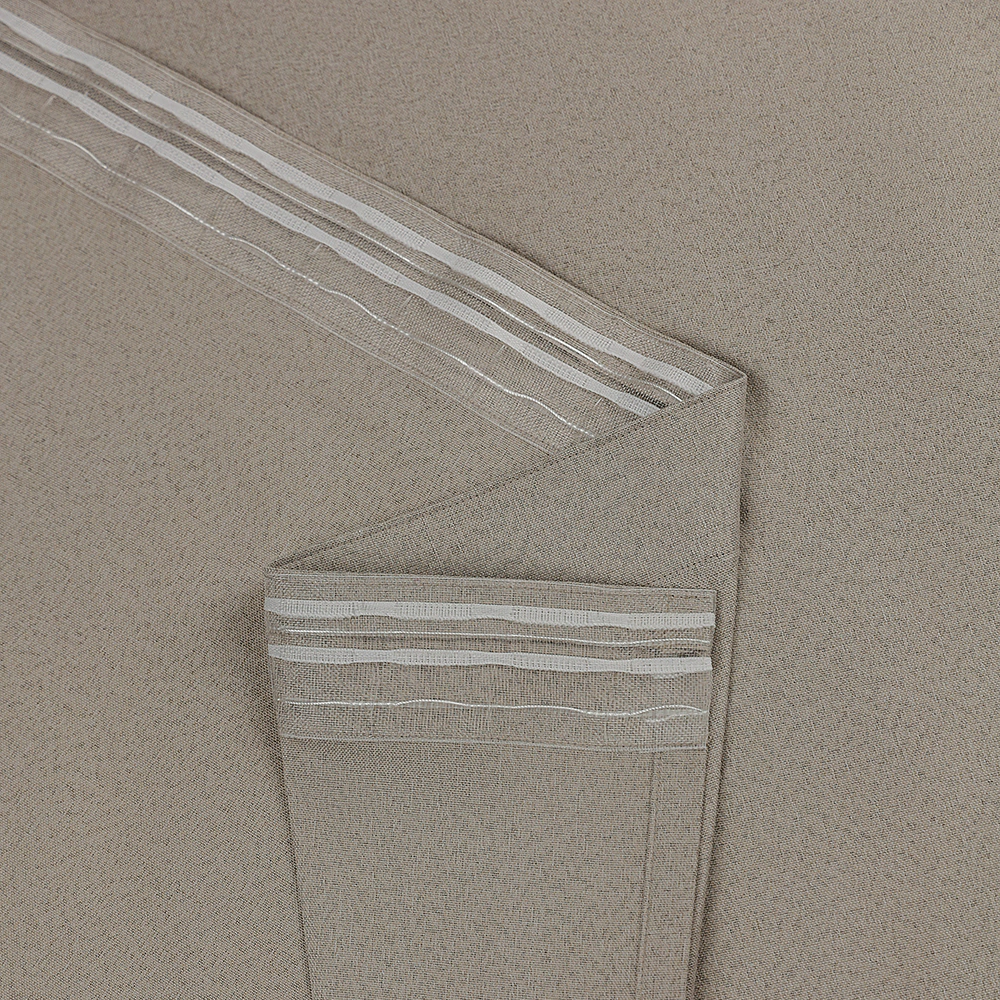 Штора Блэкаут 100% Гармония 150х270 см бежевая
