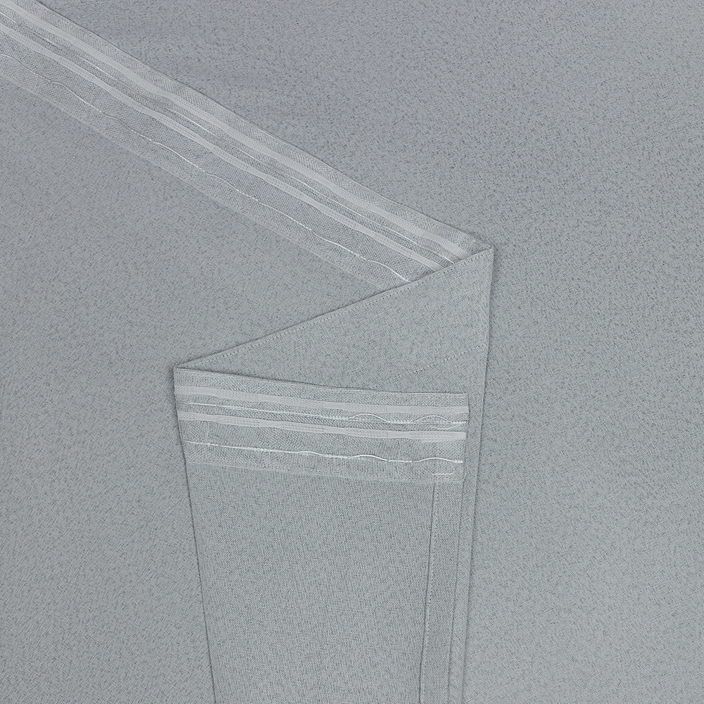 Штора Блэкаут 100% Гармония 150х270 см светло-серая