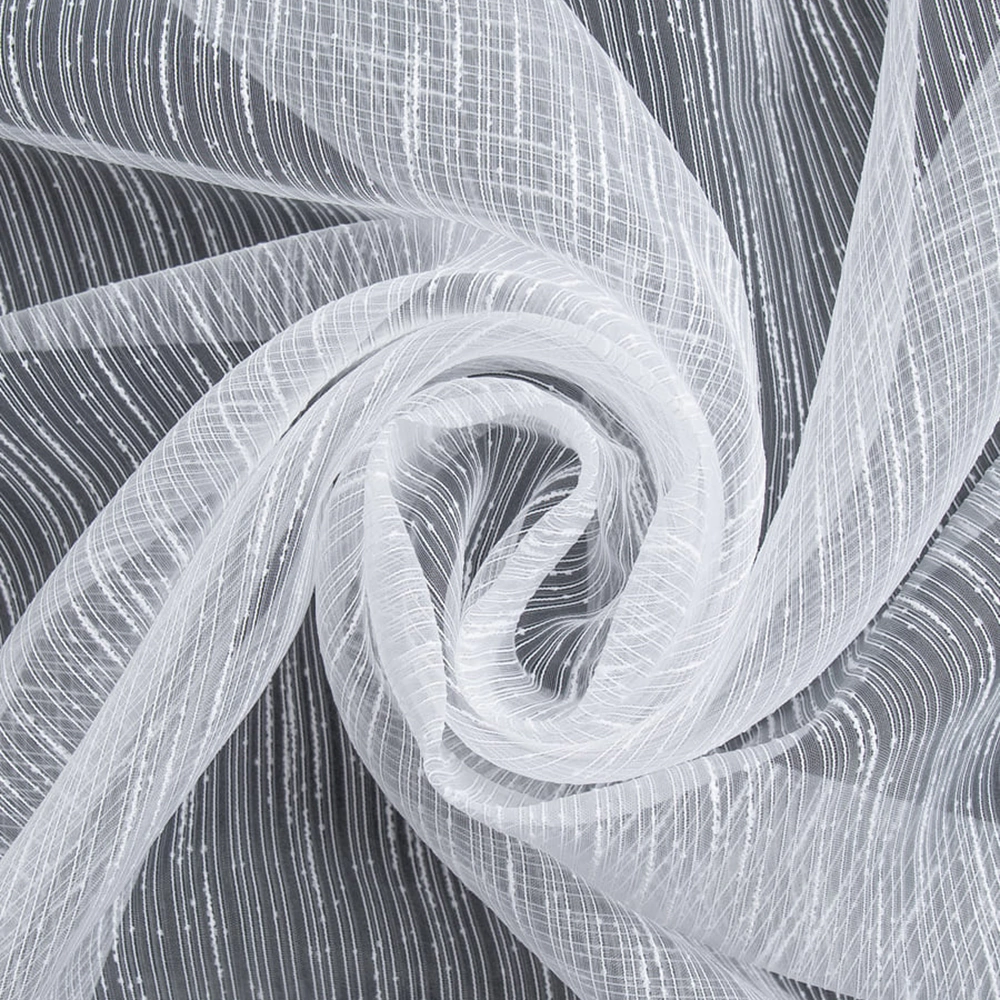 Тюль Сетка Дождик 300х270 см белый