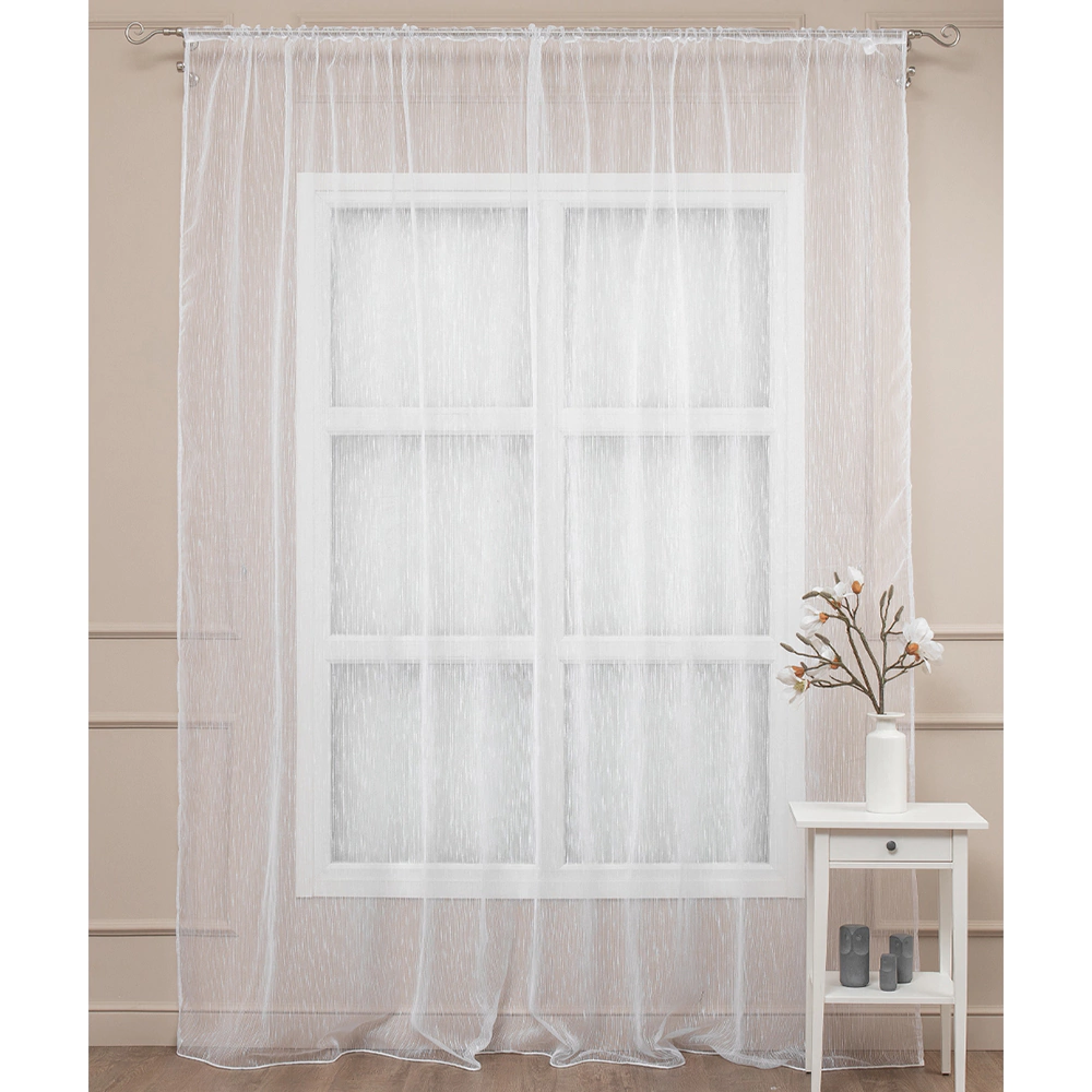 Тюль Сетка Дождик 300х270 см белый