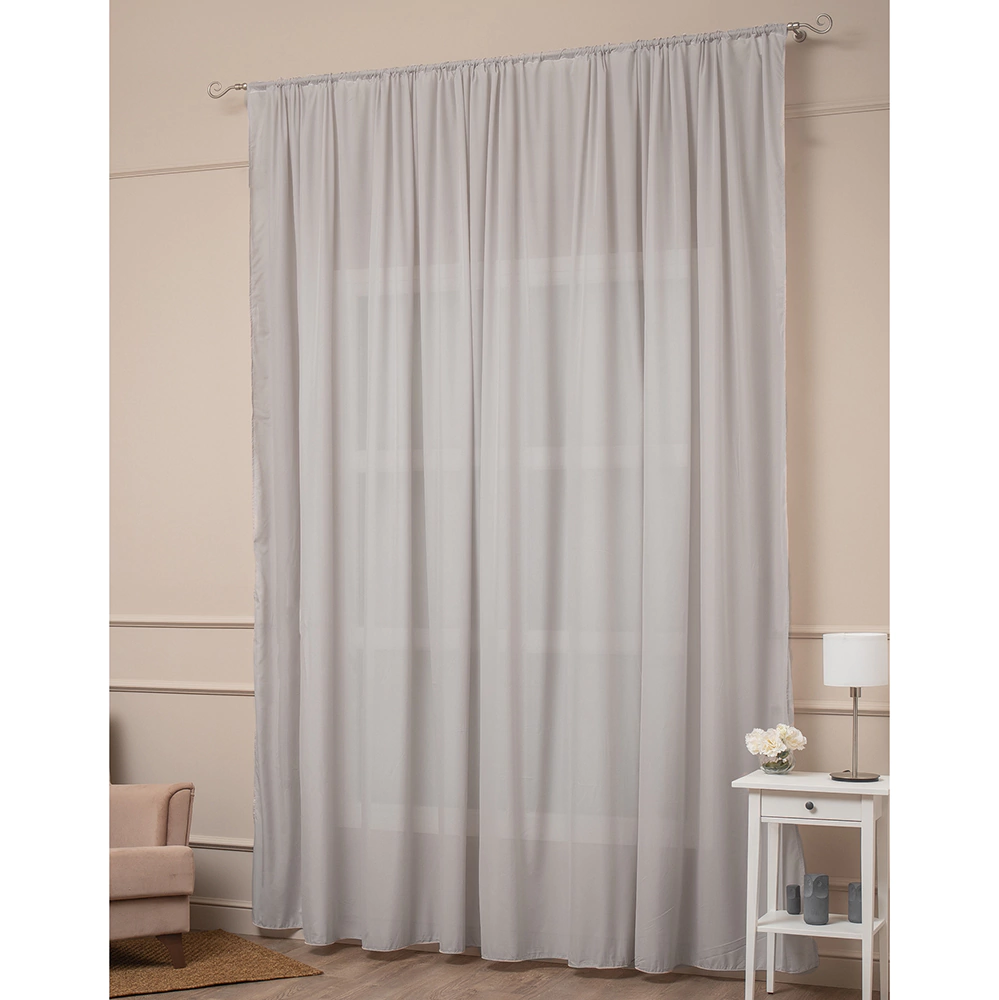 Тюль Креп 400х300 см бежевый