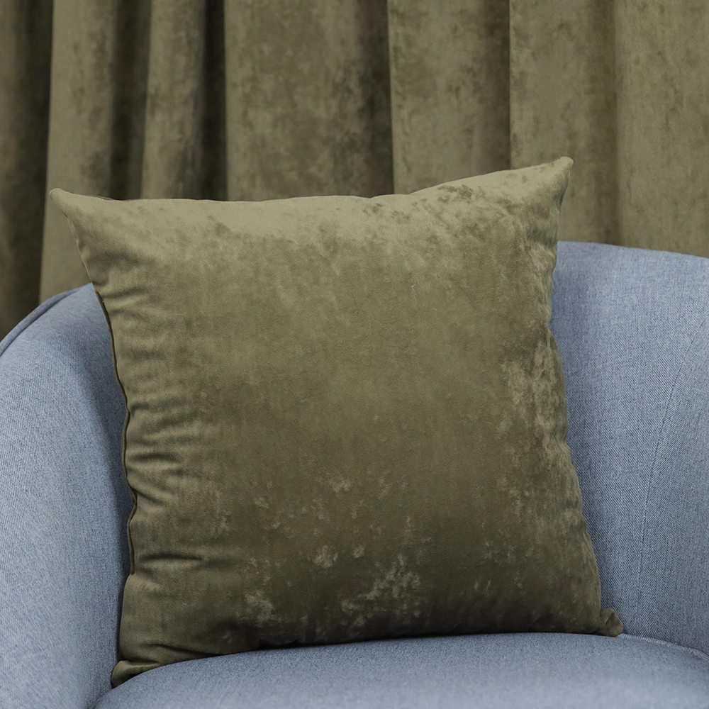 Подушка декоративная АSTI 45х45 см оливковая