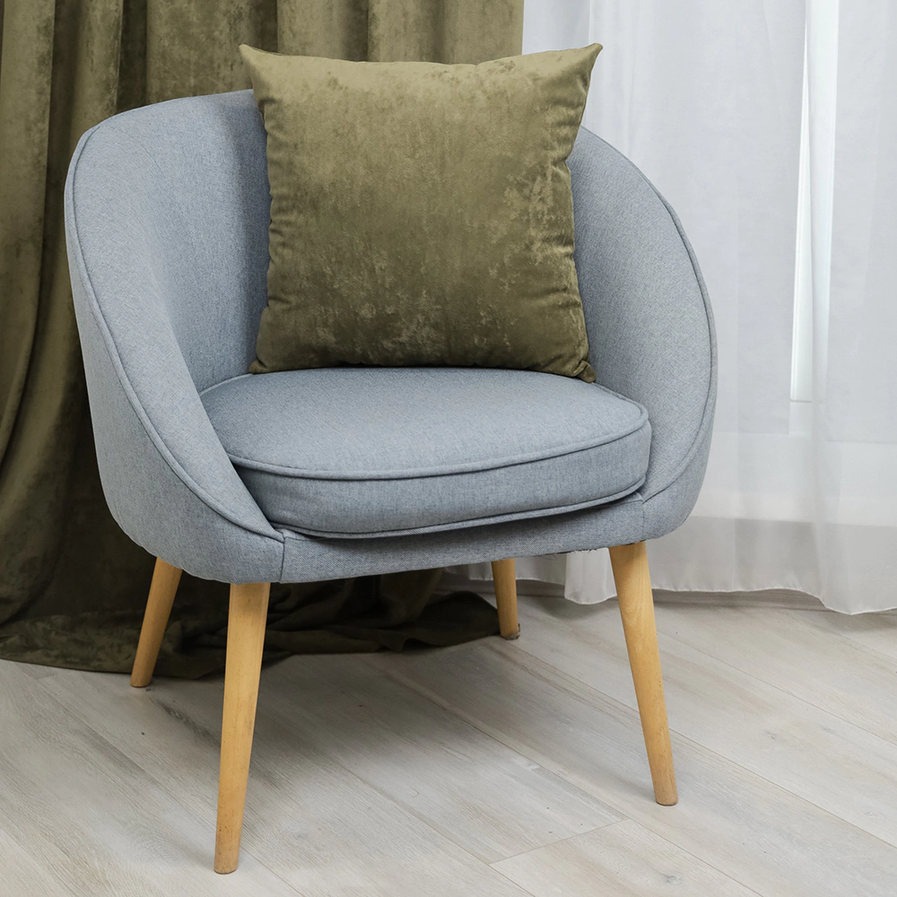 Подушка декоративная АSTI 45х45 см оливковая