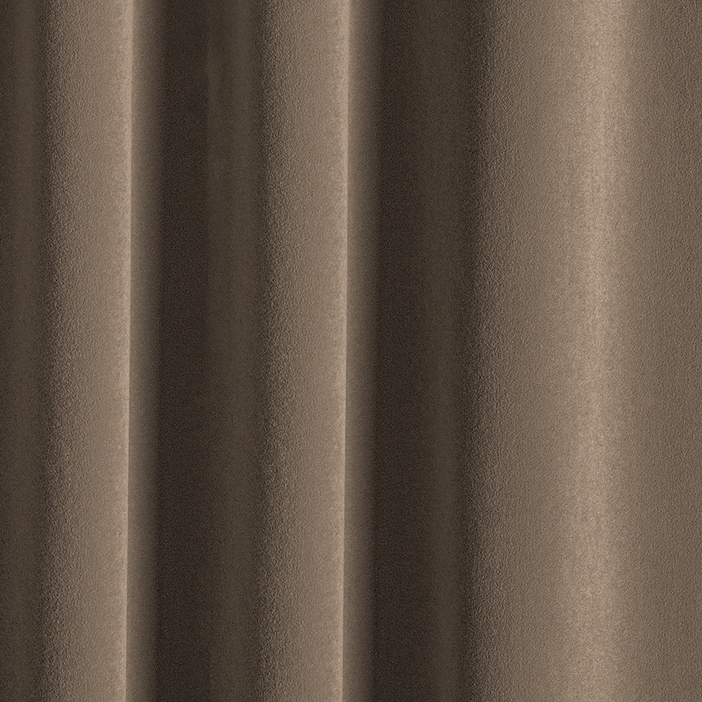 Штора Бархат 200х280 см коричневая