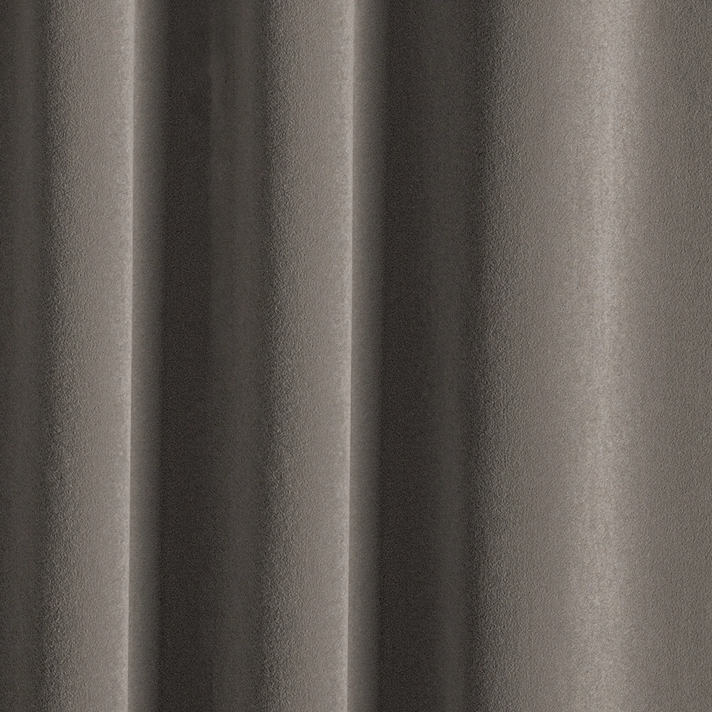 Штора Бархат 200х280 см серо-коричневая