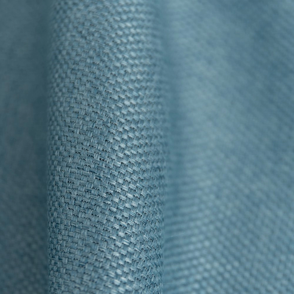 Штора Блэкаут Лен 200х270 см бирюзовая