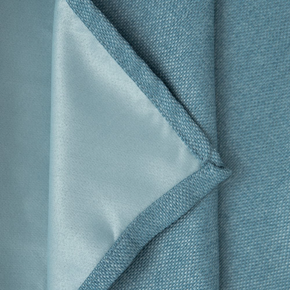 Штора Блэкаут Лен 200х270 см бирюзовая