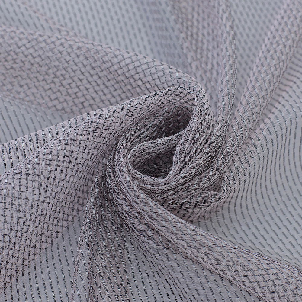 Тюль Фентези 300х300 см серый