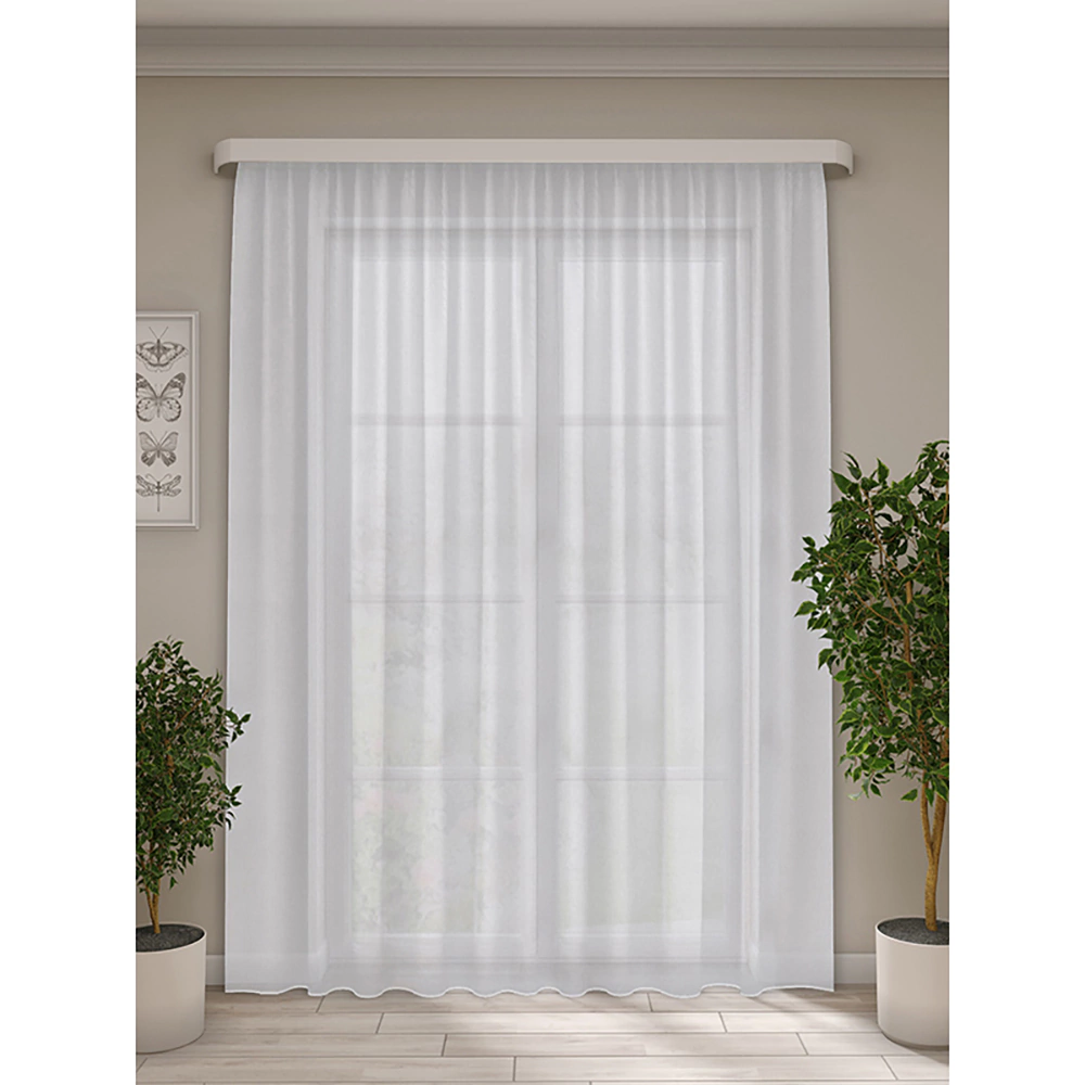 Тюль Кристалон 300х280 см белый