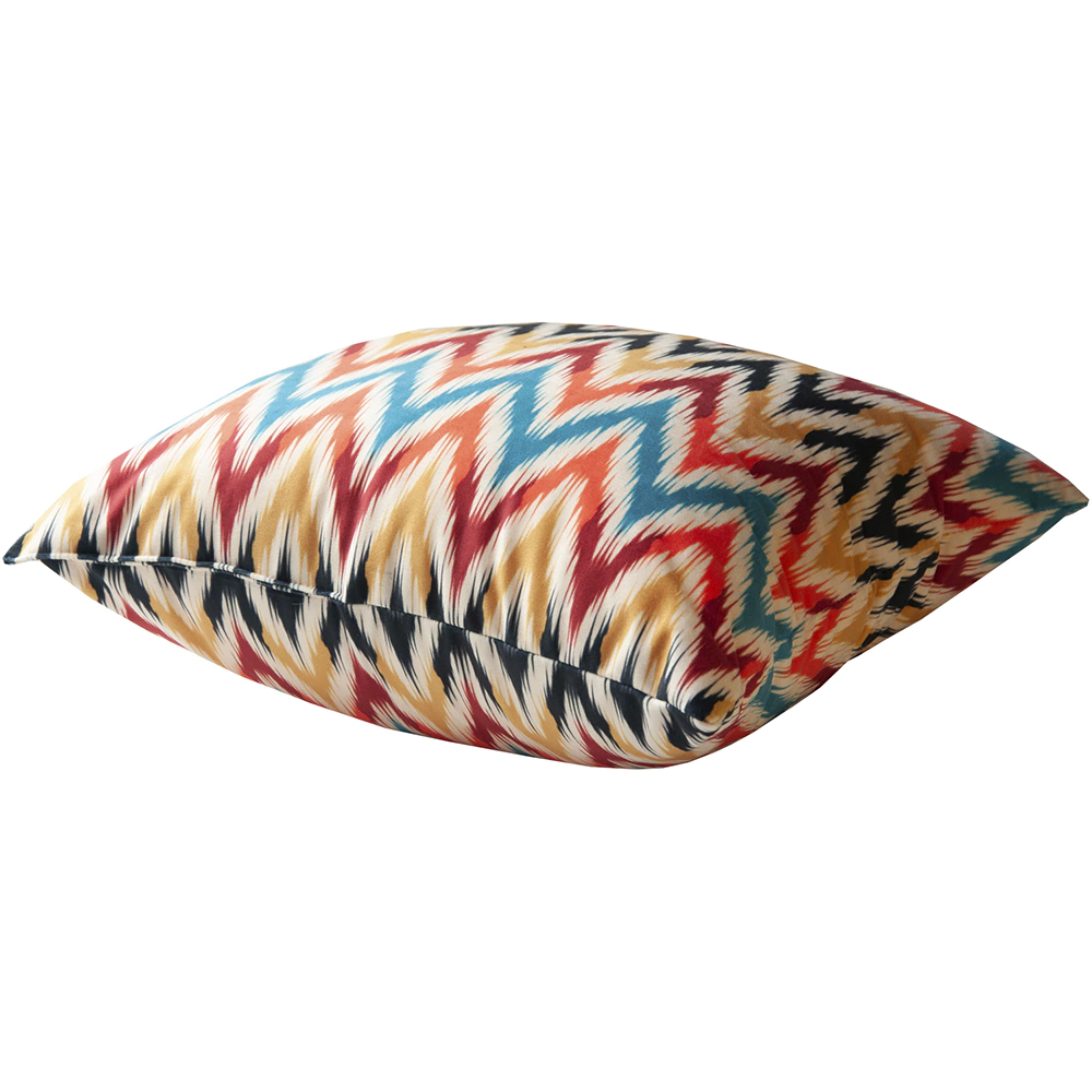 Подушка декоративная Икат бархат 43х43 см