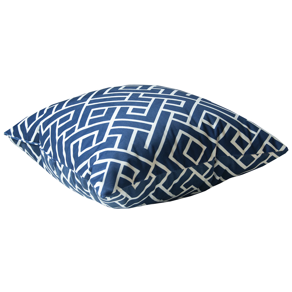 Подушка декоративная Лабиринт бархат 43х43 см