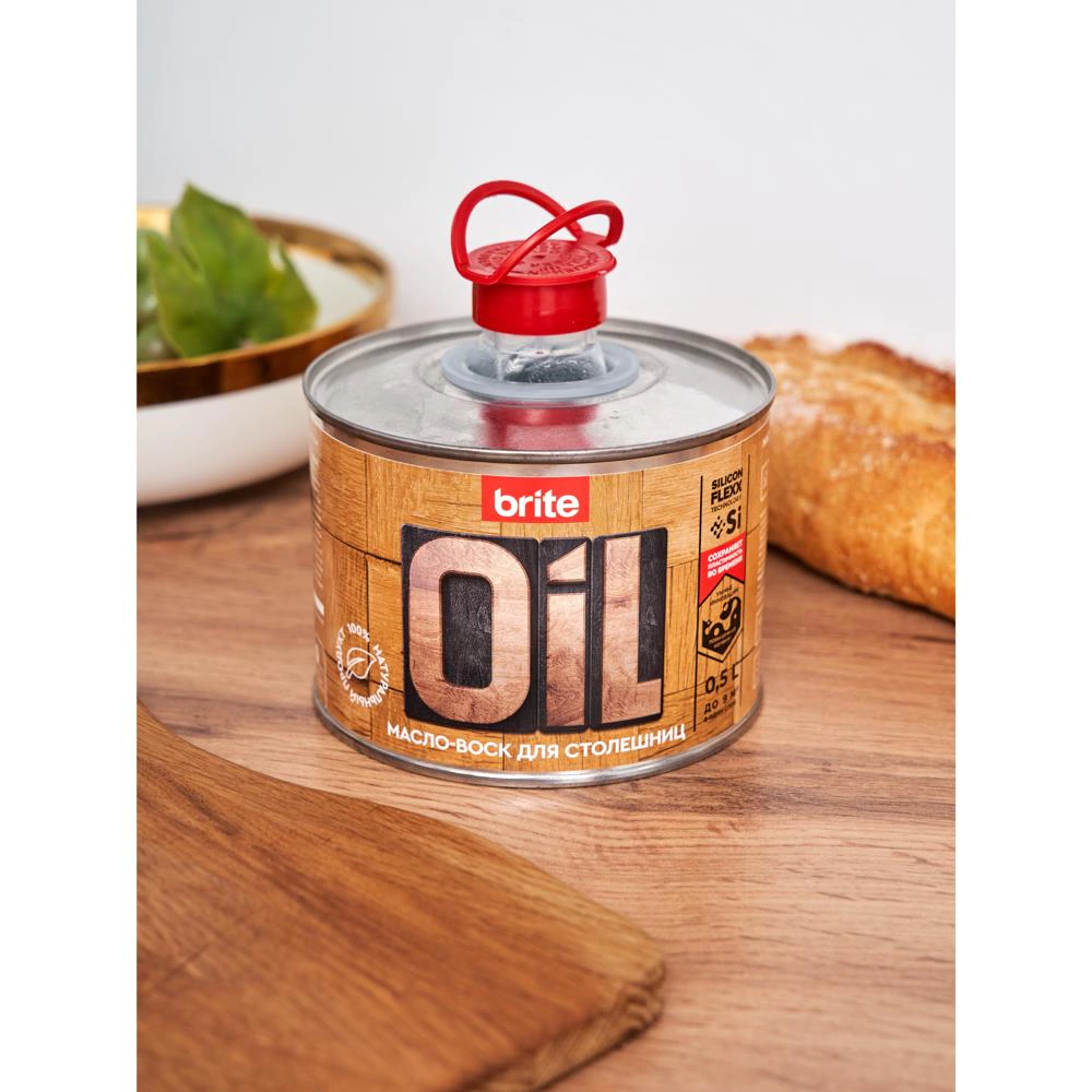 Масло-воск для столешниц Brite 0,5 л