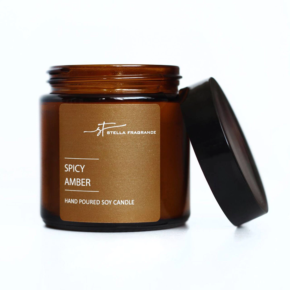 Свеча Stella Fragrance SPICY AMBER 90 г