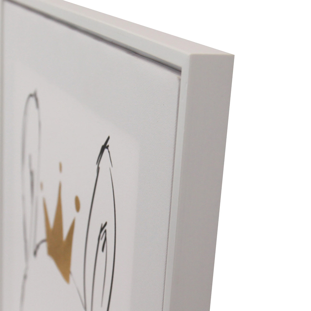 Канвас фольгированный 40х50 см Заяц