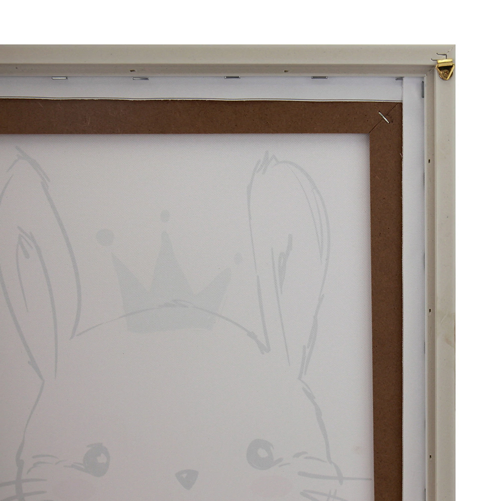 Канвас фольгированный 40х50 см Заяц