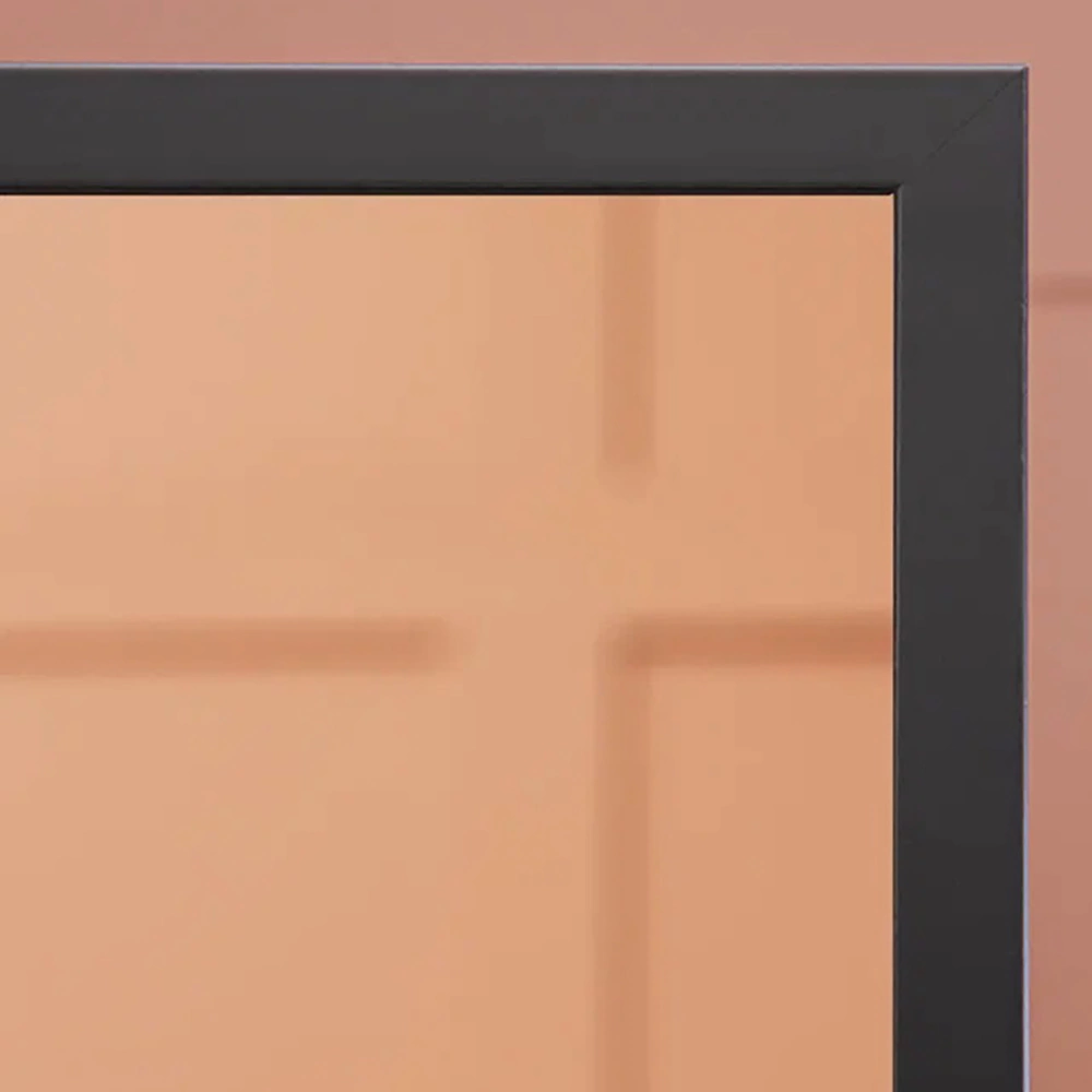 Зеркало напольное Опера Блэк 60х170 см в металлической раме черное