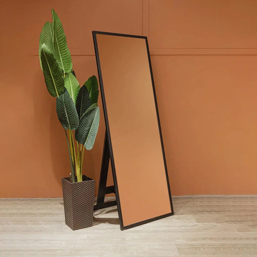 Зеркало напольное Опера Блэк 60х170 см в металлической раме черное